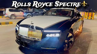 ROLLS ROYCE SPECTRE ON KARACHI TRACK⚜️🔥  Saturday Track Karachi  Hannanhocane [upl. by Allana]