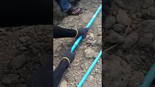 How join Short Short pipe installation and repair the pipe and save pipe [upl. by Eirrem355]