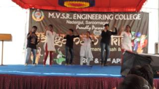 sangamam dance performance by cse students of MVSR [upl. by Yllak596]