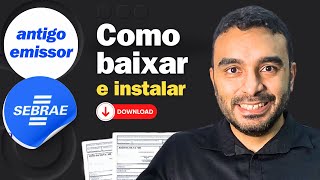 ANTIGO EMISSOR DE NOTA FISCAL GRATUITO SEBRAE  NFe 401 Como BAIXAR E INSTALAR [upl. by Nivri]