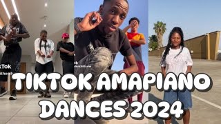 Best of Amapiano Dance Challenges 2024 [upl. by Archaimbaud]