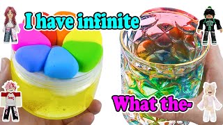 Relaxing Slime Storytime Roblox  I got infinite Robux just after my birthday [upl. by Ultun87]