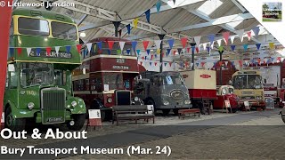 Bury Transport Museum Mar 24  Out amp About [upl. by Armahs]