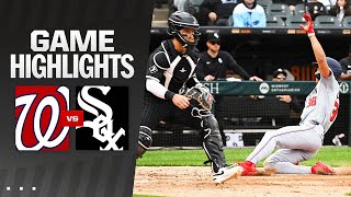 Nationals vs White Sox Game 1 Highlights 51424  MLB Highlights [upl. by Eatnad925]