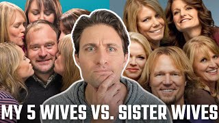 Expolygamist Compares quotMy 5 Wivesquot and quotSister Wivesquot Reaction to Season 2 [upl. by Suzzy888]