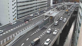 【LIVE】首都高 都心環状線 呉服橋JCT付近 ライブカメラTokyo highway Live Camera 20241120 1025～ [upl. by Ettevi]