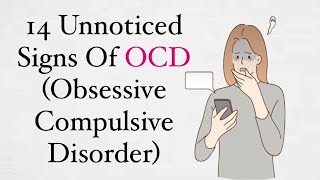 14 Unnoticed Signs Of OCDObsessive Compulsive Disorder pyschology [upl. by Aniv]