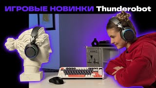 Обзор игровых девайсов для ПК Аудиогарнитура игровая мышь и клавиатура Thunderobot Zero 75 Orange [upl. by Irakuy]