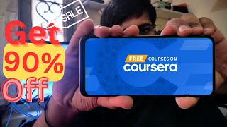 How to get 90 off on Coursera  Apply for Financial aid on Coursera  Google Certifications [upl. by Airyk454]