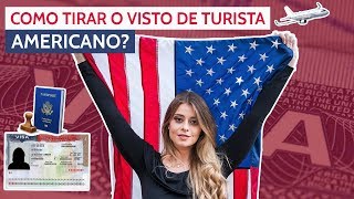 COMO TIRAR O VISTO DE TURISTA AMERICANO  Leticia Zalewski [upl. by Rap]