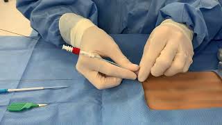 MICROSTICK TO RIC Ultrasoundguided rapid infusion catheter insertion using a micropuncture kit [upl. by Langston]