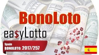 Bonoloto Spain Lottery 27 Oct 2017 [upl. by Windzer]