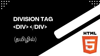 DIV TAG 📐 EXPLANATION TUTORIAL FOR BEGINNERS 💻 IN TAMIL🚀 codewithaswin html html5 division yt [upl. by Hardan190]