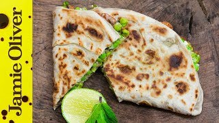 Pea amp Feta Quesadillas  Tommi Miers [upl. by Noryahs]