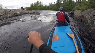 Porcupine River Canoeing Saskatchewan [upl. by Onej]