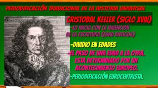 PERIODIFICACIÓN TRADICIONAL DE LA HISTORIA UNIVERSAL ACADEMIA PONTE20 [upl. by Barbra133]