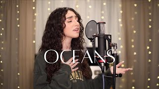 Oceans  Hillsong United cover by Genavieve Linkowski  Collab w Anthem Worship  MassAnthem [upl. by Jana]