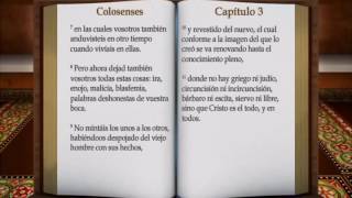 La Palabra de Dios Colosenses Biblia hablada RV 1960 [upl. by Elttil]