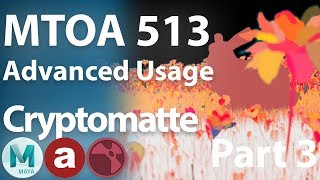 MtoA 513  Cryptomatte  Advanced Instancing  Part 3 [upl. by Bonnell]