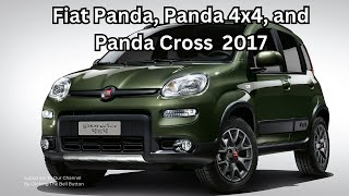 Fiat Panda Panda 4x4 and Panda Cross 2017 Facts  Fiat Panda Cross Review [upl. by Ellenehc]