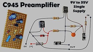 Transistor Preamp Circuit [upl. by Lianna]