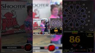 How the last 6 darts dictated this match 🤯🤯darts FLDarts LadiesDarts [upl. by Ocer858]