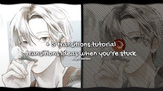 alight motion 5 transitions tutorial ♪ 54 [upl. by Aliam593]