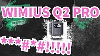 WiMiUS Q2 Pro  I found the best projector on Amazon [upl. by Uase60]