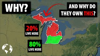 Why So Few People Live In The Northern Part Of Michigan [upl. by Godden]