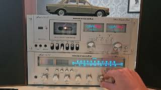 Marantz 5010 Stereo Cassette Deck  Marantz 1530 Stereo Receiver  test [upl. by Intyre]