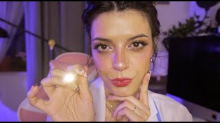 ASMR  OVERLY Repeated Instructions With Mundane Doctor Performing Boring Eye Exam [upl. by Natala]