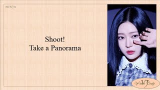 IZONE  Panorama Easy Lyrics [upl. by Harragan]