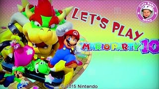 Lets Play Mario Party 10  wir spielen auf der WiiU  Kinderkanal [upl. by Anaoy342]