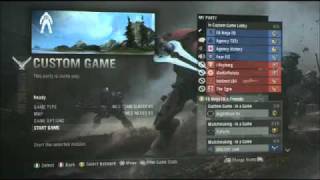 Halo Reach Final Boss vs The GodSquad  Online Scrim [upl. by Wiebmer]