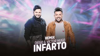 Diego amp Victor Hugo  Infarto Remix Lyric Oficial [upl. by Yroger]