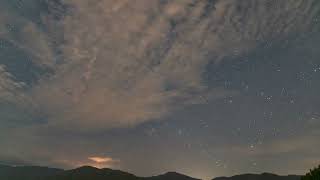 Timelapse of The Perseid Meteor Shower Year 2024 at Kuala Kubu Bharu Malaysia  Sony A7Riii [upl. by Errol]