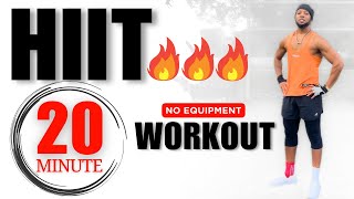 20 MIN FUN HiiT BURN🔥Workout  Sweaty Enjoyable Fat Burn Routine and Great Music 🎶 [upl. by Catlaina490]