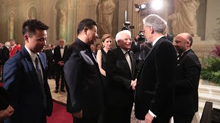 Quirinale  Concerto del Maestro Andrea Bocelli nella Cappella Paolina [upl. by Rochus]