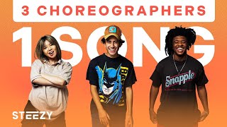 3 Dancers Choreograph To The Same Song – Ft Bailey Sok Josh Price amp Julian DeGuzman  STEEZYCO [upl. by Nahshon]