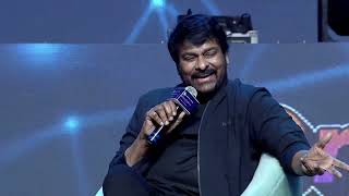 Vijay Devarakonda Chit Chat With Mega Star Chiranjeevi At OriginDay by Telugu DMF  Shreyas Media [upl. by Pasquale]