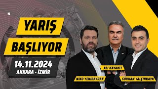 Yarış Başlıyor  14 Kasım 2024 Ankara ve İzmir At Yarışı Tahminleri [upl. by Aremmat487]