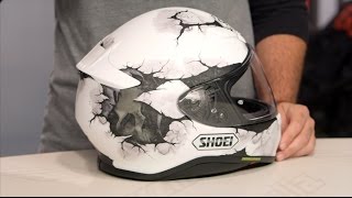 Shoei RF1200 Ruts Helmet Review at RevZillacom [upl. by Toll703]