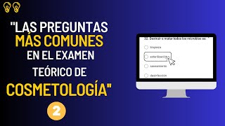 79 Examen Teórico de Cosmetología 2 YonniBeautyAcademy [upl. by Enutrof]