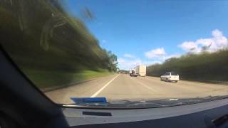 Logan to the Gold Coast  M1 Motorway Time Lapse HD [upl. by Enyawal941]