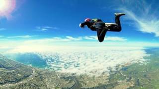 VR Skydiving 1st person POV 360° video freefall Oceanside CA [upl. by Eeuqram]