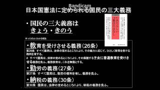 語呂合わせ 年代暗記 【国民の三大義務】 受験 歴史 いとむ工房 [upl. by Azitram254]