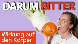 BITTERSTOFFE Wirkung auf den Körper 🥬 – Darum sind Bitterstoffe so gesund für Dich 🙌 [upl. by Yram]