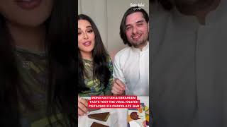 Mona Kattan Tries Dubais Viral Pistachio Fix Chocolate Bar [upl. by Nitsyrk197]