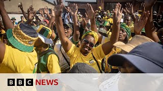 South Africa votes in election 30 years after end of apartheid  BBC News [upl. by Harifaz]