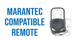 Marantec Compatible Remote Video Description [upl. by Goody]